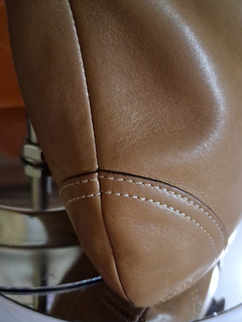 Coach Soho Camel Tan Leather Y2K Era with Buckle Strap ,Silver Hardware,COA INC. - Picture 6 of 13